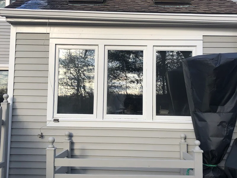 Wood triple casement window needs to be replaced